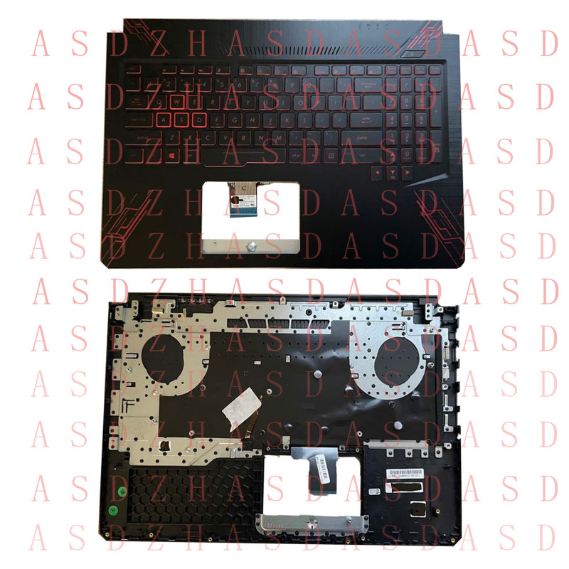 Gaming Keyboard Asus - Nuova tastiera retroilluminata rossa con poggiapolsi