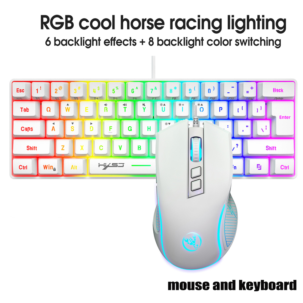 Gaming Keyboard And Mouse Set - Kit Tastiera e Mouse da Gaming,