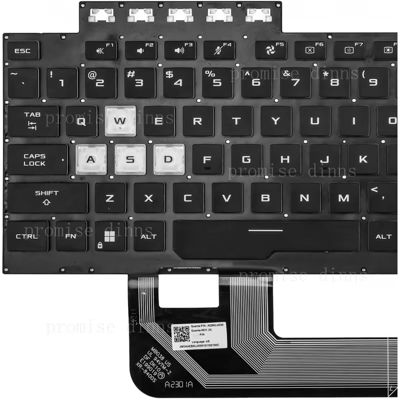 Tastiera US per Asus TUF Gamin - Gaming Keyboard Asus recensione e prezzo