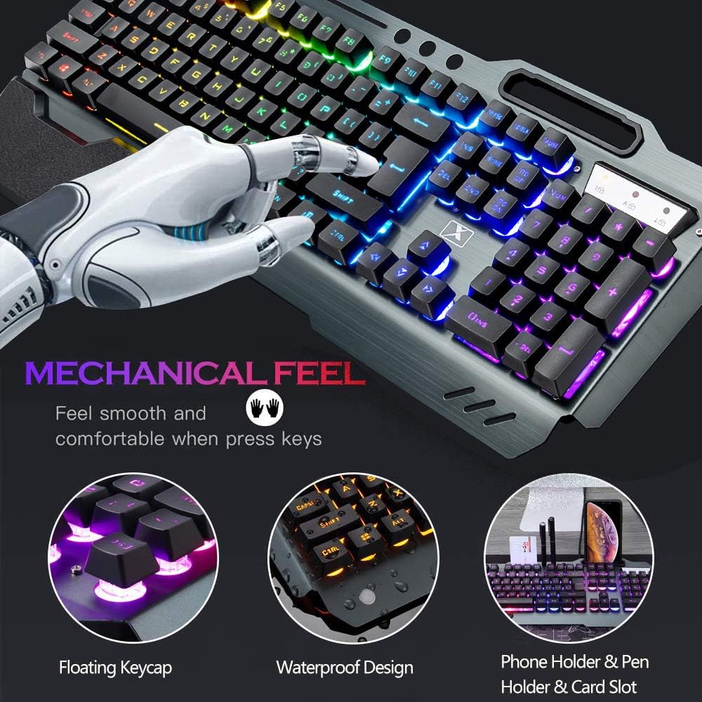 Combinazione tastiera e mouse  - Gaming Keyboard And Mouse Set recensione e prezzo