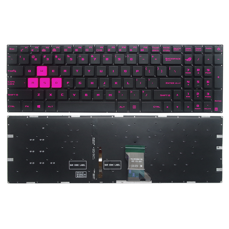 GZEELE Inglese US Tastiera Ret - Gaming Keyboard Asus recensione e prezzo