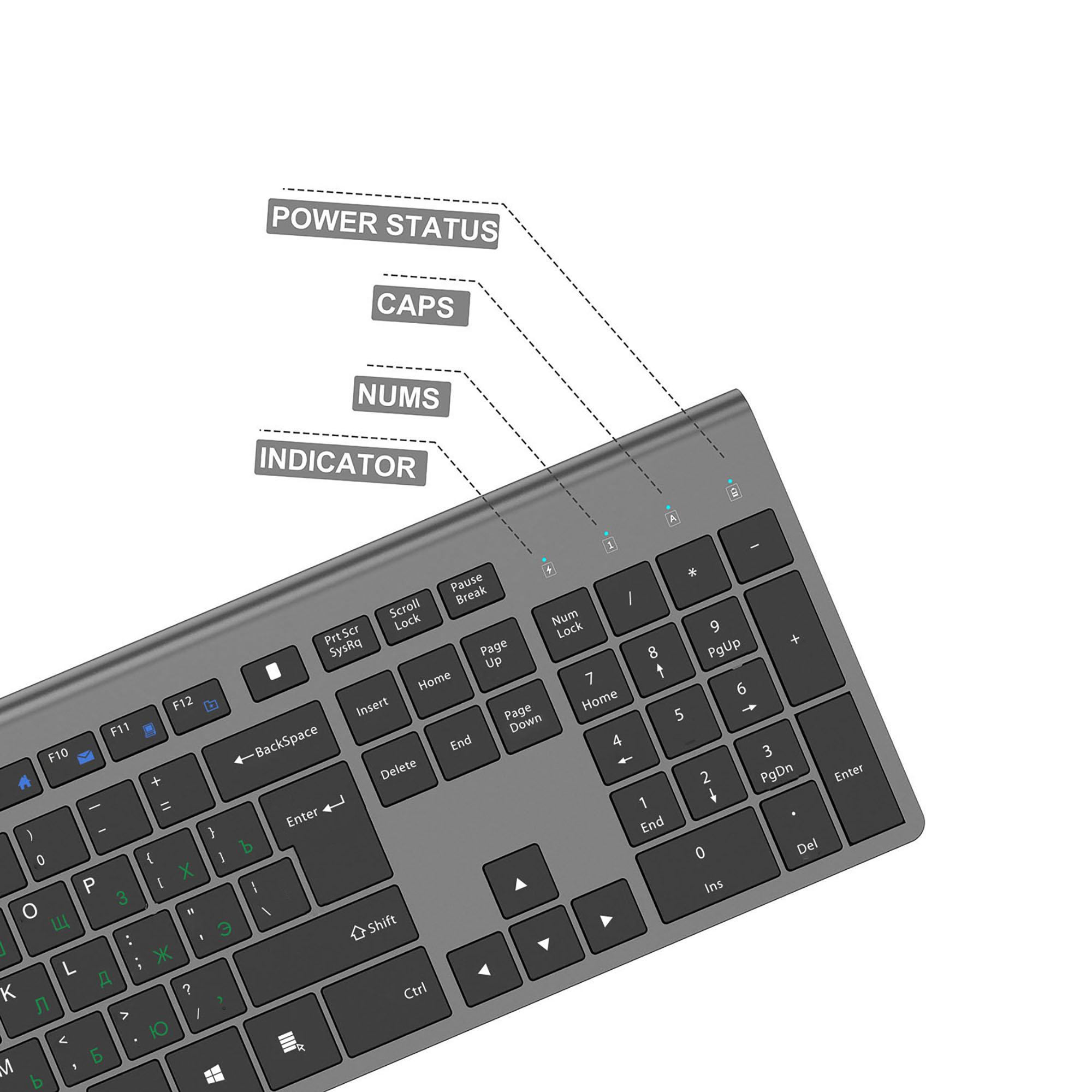 Set tastiera e Mouse Wireless  - Gaming Keyboard Mouse Wireless recensione e prezzo