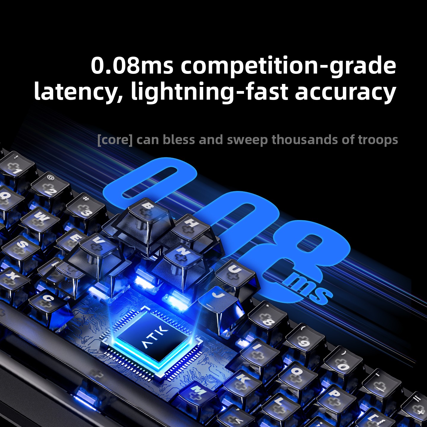 Tastiera da Gaming ATK 68RX co - Gaming Keyboard Hall Effect Switches recensione e prezzo