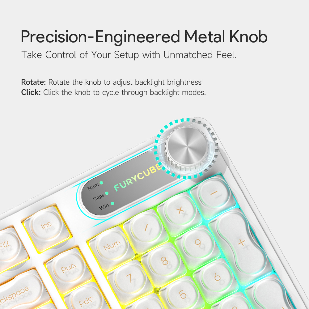 FURYCUBE IP98 Tastiera a membr - Gaming Keyboard Ip98 recensione e prezzo