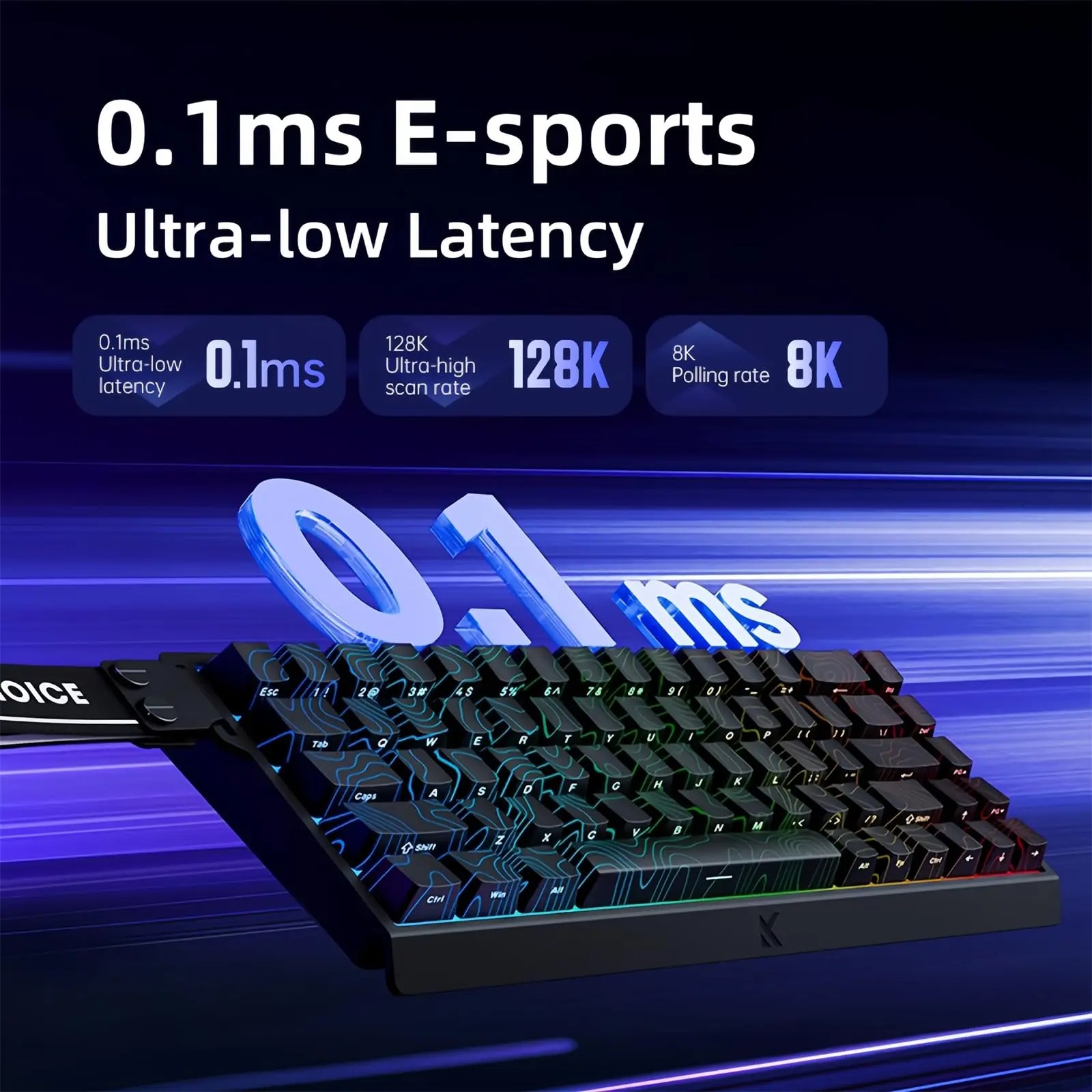 MCHOSE ACE 68 Interruttore mag - Gaming Keyboard Hall Effect Switches recensione e prezzo