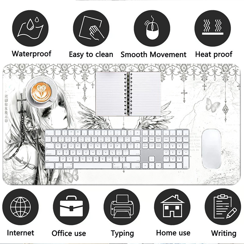 Tappetino per mouse in pelle,  - Gaming Keyboard And Mouse recensione e prezzo