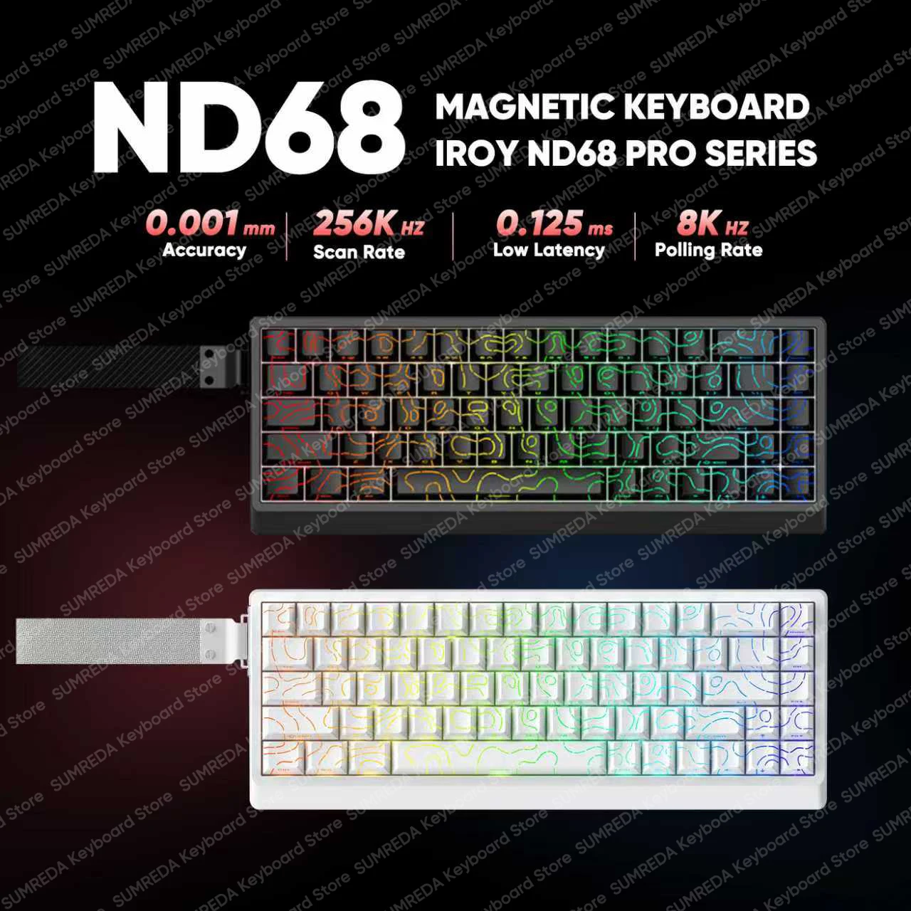IROK ND68 ND68Pro Effetto Hall - Gaming Keyboard Hall Effect Switches recensione e prezzo